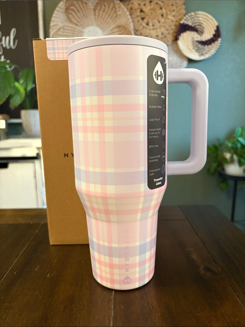 Hydrojug TRAVELER 40OZ in Lavender Dream! New!